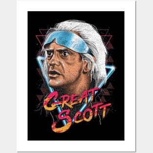 Great Scott vintage 80s Posters and Art